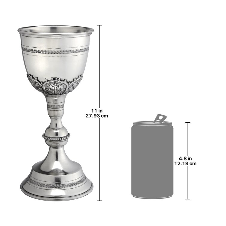 Metal sale goblet set